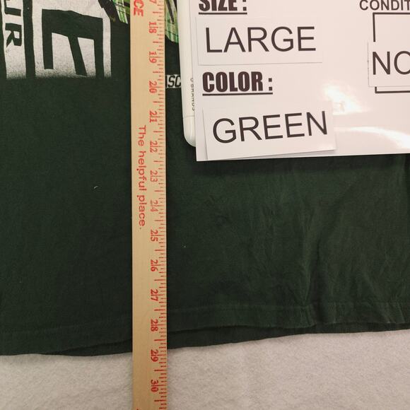 NASCAR 88 Dale Earnhart Jr Graphic Short Sleeve Racing T Shirt Mens Size L Green - Picture 8 of 9